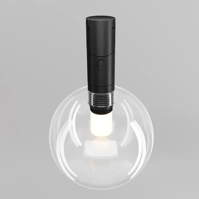 Трековый светильник Maytoni BUBBLE — магнитные, прозрачный, ракурс 6