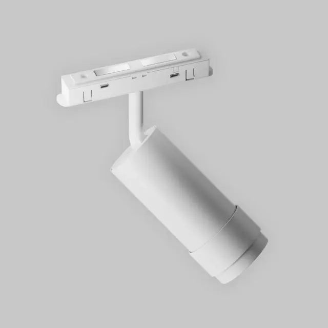Трековый светильник Maytoni FOCUS ZOOM — магнитные, белый, ракурс 5