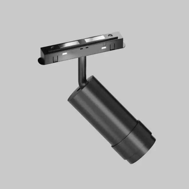 Трековый светильник Maytoni FOCUS ZOOM — магнитные, черный, ракурс 5
