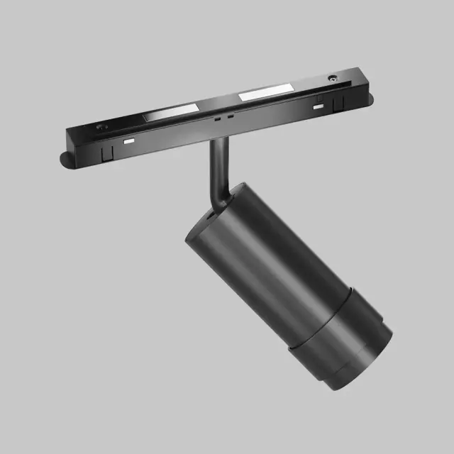Трековый светильник Maytoni FOCUS ZOOM — магнитные, черный, ракурс 5