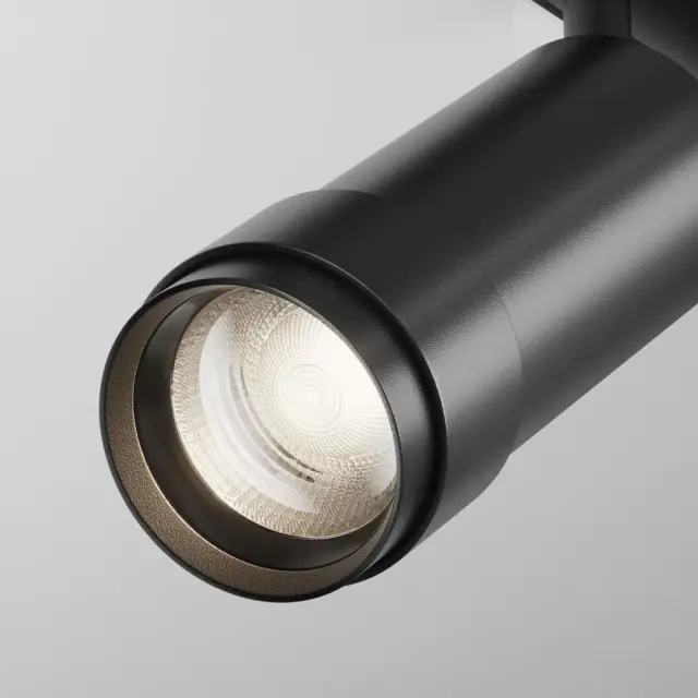 Трековый светильник Maytoni FOCUS ZOOM — магнитные, черный, ракурс 4