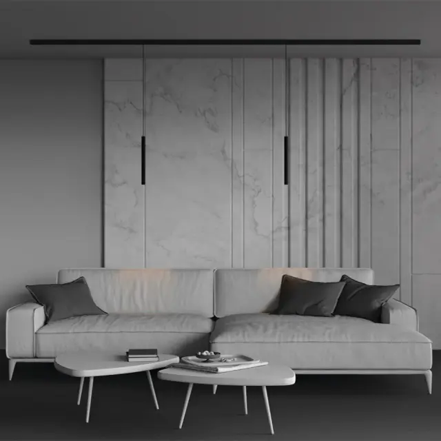 Трековый светильник Maytoni FOCUS LED — магнитные, черный, ракурс 4