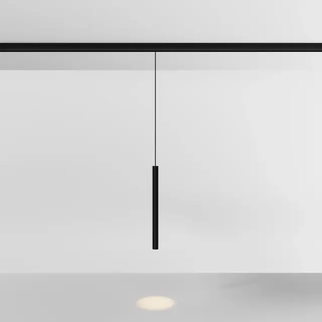 Трековый светильник Maytoni FOCUS LED — магнитные, черный, ракурс 3