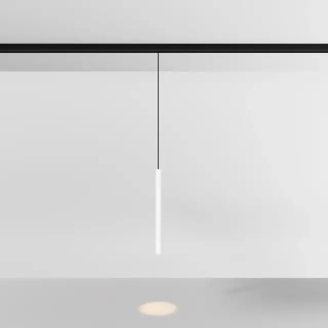 Трековый светильник Maytoni FOCUS LED — магнитные, белый, ракурс 3