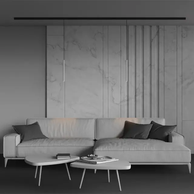 Трековый светильник Maytoni FOCUS LED — магнитные, белый, ракурс 4
