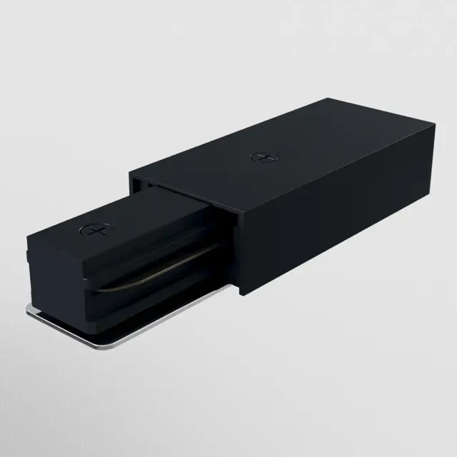 Ввод питания Maytoni ACCESSORIES FOR TRACKS — однофазные, черный