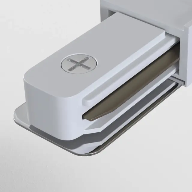 Ввод питания Maytoni ACCESSORIES FOR TRACKS — однофазные, белый, ракурс 2