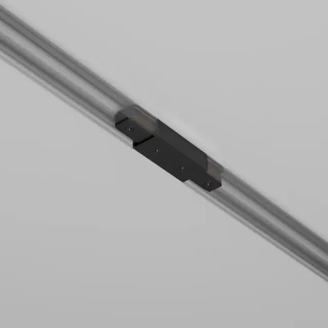 Коннектор Maytoni ACCESSORIES FOR TRACKS UNITY — однофазные, черный, ракурс 5