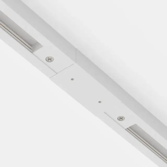 Коннектор Maytoni ACCESSORIES FOR TRACKS UNITY — однофазные, белый, ракурс 4