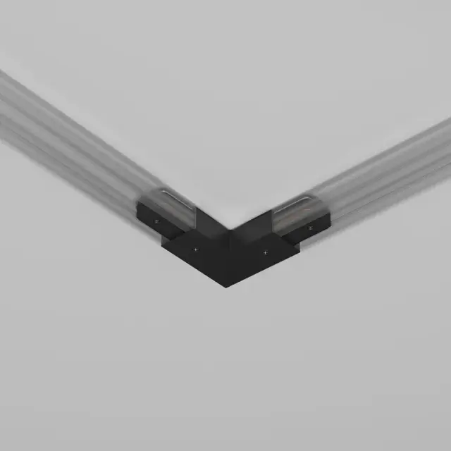 Коннектор Maytoni ACCESSORIES FOR TRACKS UNITY — однофазные, черный, ракурс 4