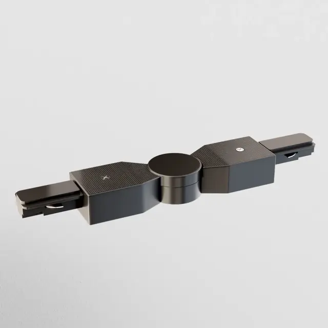 Коннектор Maytoni SINGLE PHASE TRACK SYSTEM — однофазные, черный