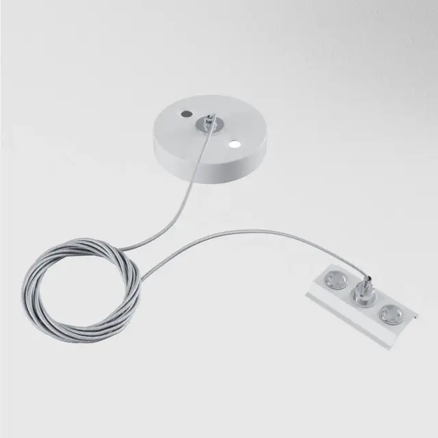 Крепёж Maytoni ACCESSORIES FOR TRACKS — однофазные, белый