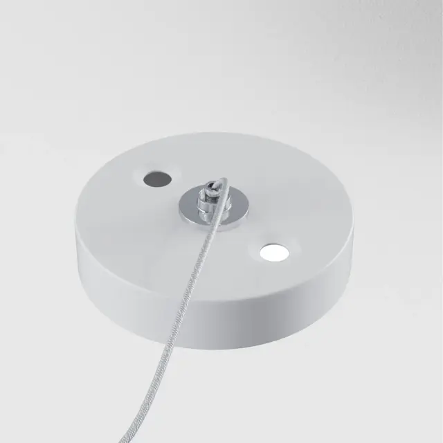 Крепёж Maytoni ACCESSORIES FOR TRACKS — однофазные, белый, ракурс 2