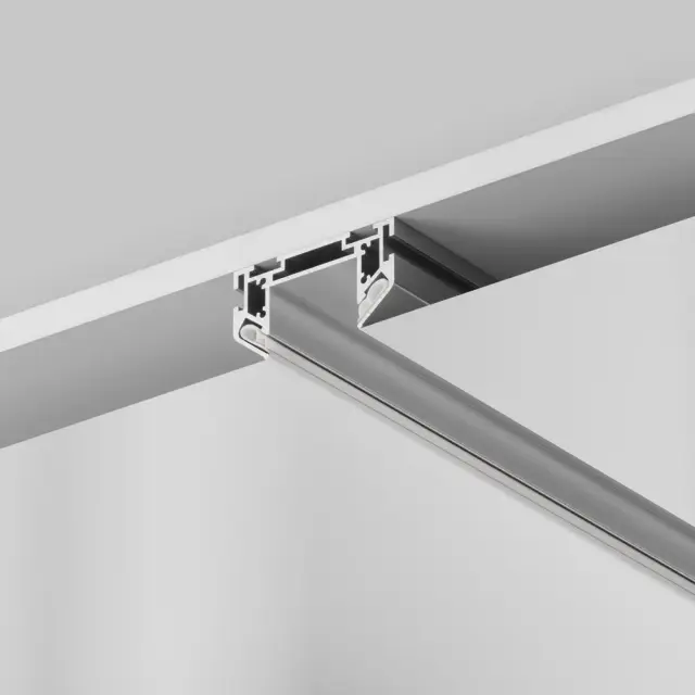 Комплектующая Maytoni SINGLE PHASE TRACK SYSTEM UNITY — однофазные, серебряный
