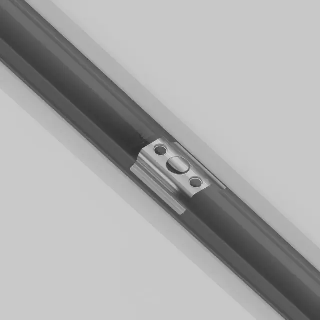 Крепёж Maytoni SINGLE PHASE TRACK SYSTEM — однофазные, никель, ракурс 4
