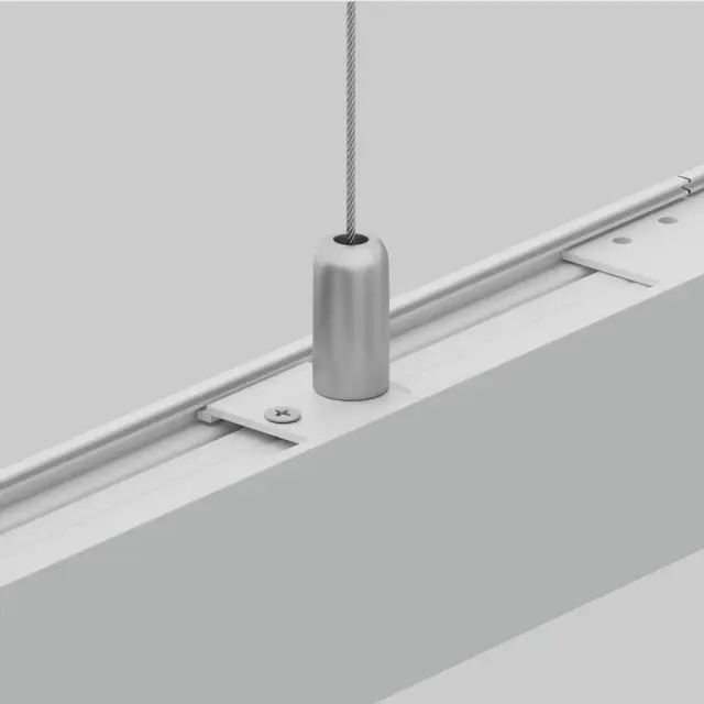 Крепёж Maytoni ACCESSORIES FOR TRACKS S35 — магнитные, белый, ракурс 4