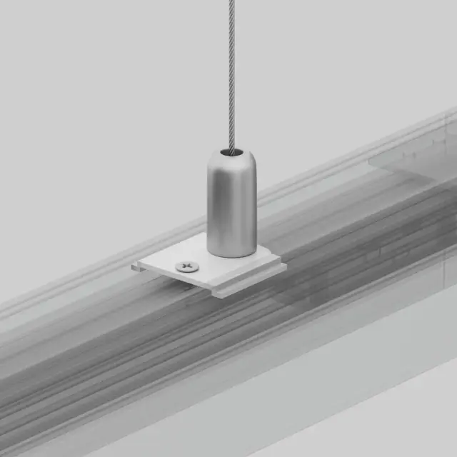 Крепёж Maytoni ACCESSORIES FOR TRACKS S35 — магнитные, белый, ракурс 5