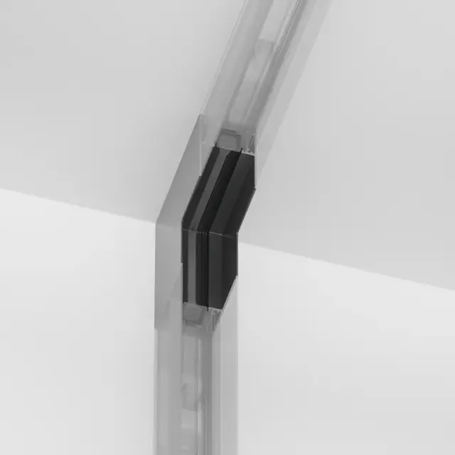 Коннектор Maytoni ACCESSORIES FOR TRACKS — магнитные, черный, ракурс 4