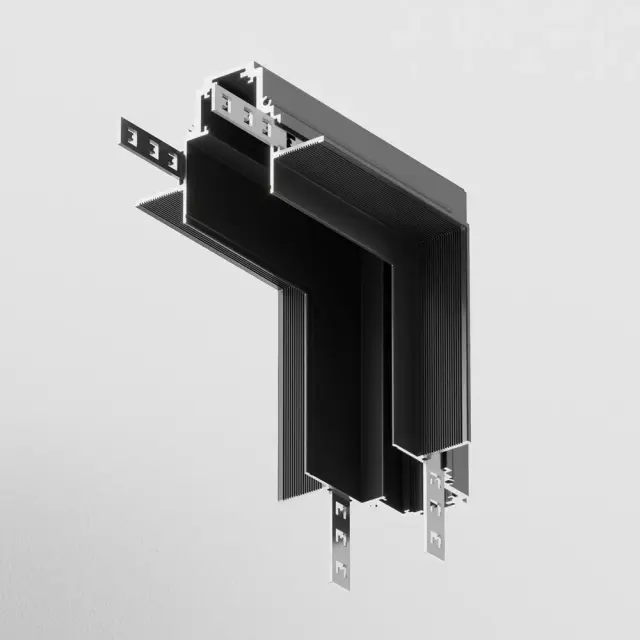 Коннектор Maytoni ACCESSORIES FOR TRACKS — магнитные, черный