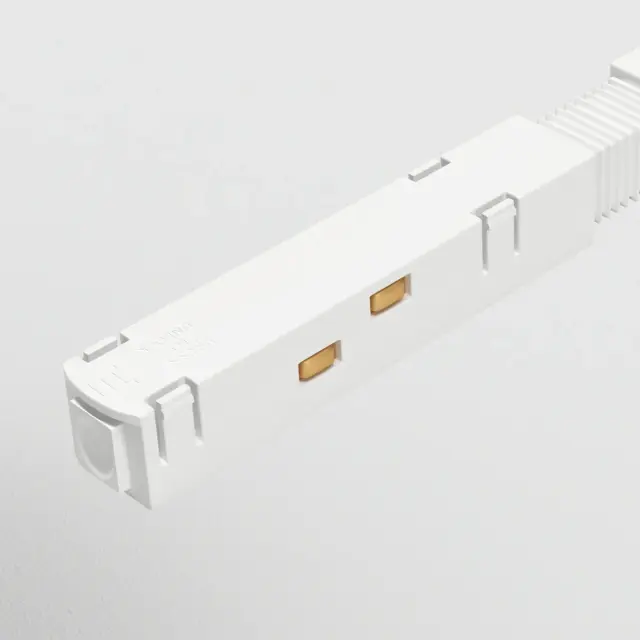 Ввод питания Maytoni MAGNETIC TRACK SYSTEM — магнитные, белый, ракурс 2