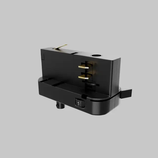 Адаптер Maytoni ACCESSORIES FOR TRACKS TRINITY — трехфазные, черный