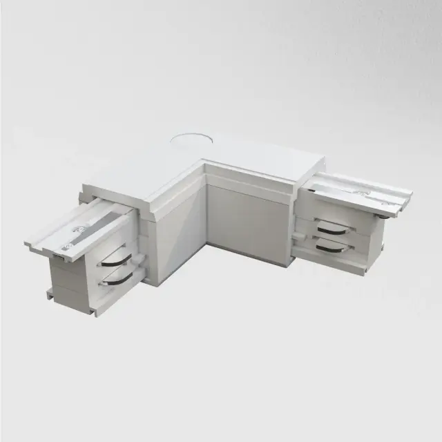 Коннектор Maytoni 3 PHASE TRACK SYSTEM — трехфазные, белый