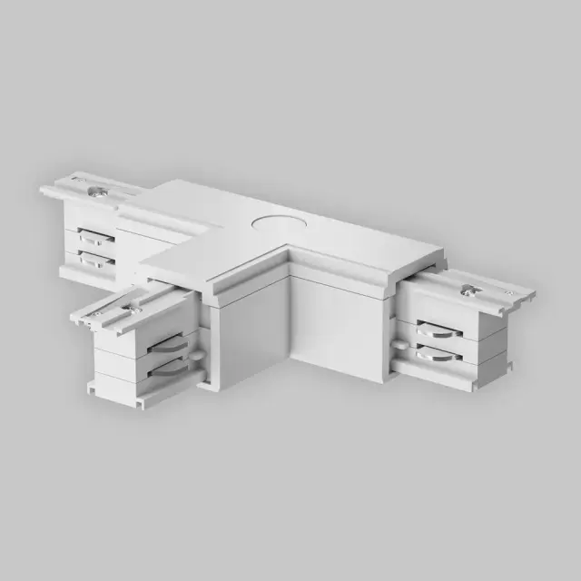 Коннектор Maytoni 3 PHASE TRACK SYSTEM — трехфазные, белый