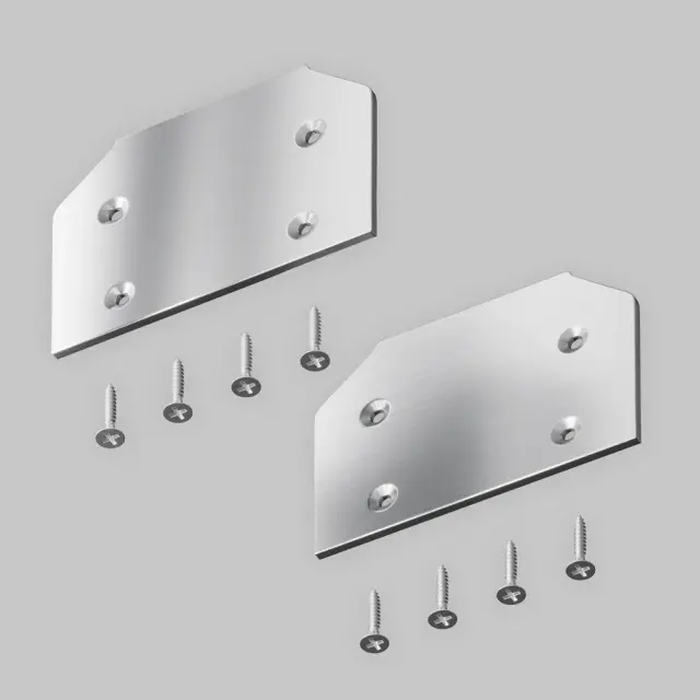 Заглушка Maytoni THREE PHASE TRACK SYSTEM TRINITY — трехфазные, серебряный