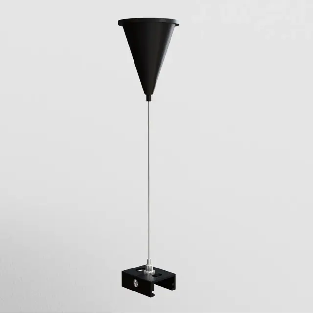 Крепёж Maytoni 3 PHASE TRACK SYSTEM — трехфазные, черный