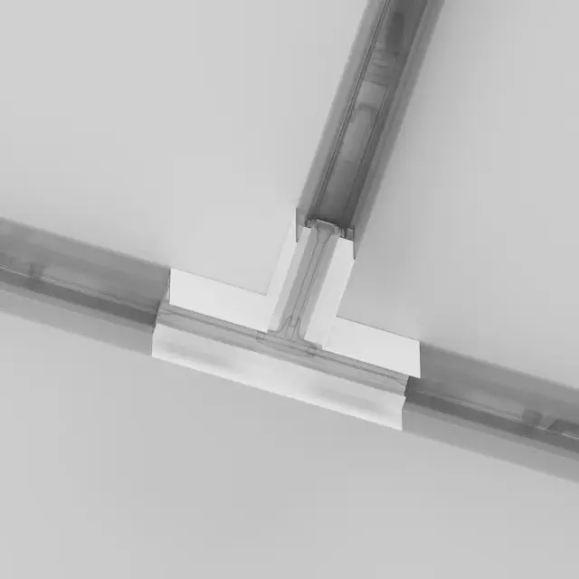 Коннектор Maytoni MAGNETIC TRACK SYSTEM GRAVITY — магнитные, белый, ракурс 4