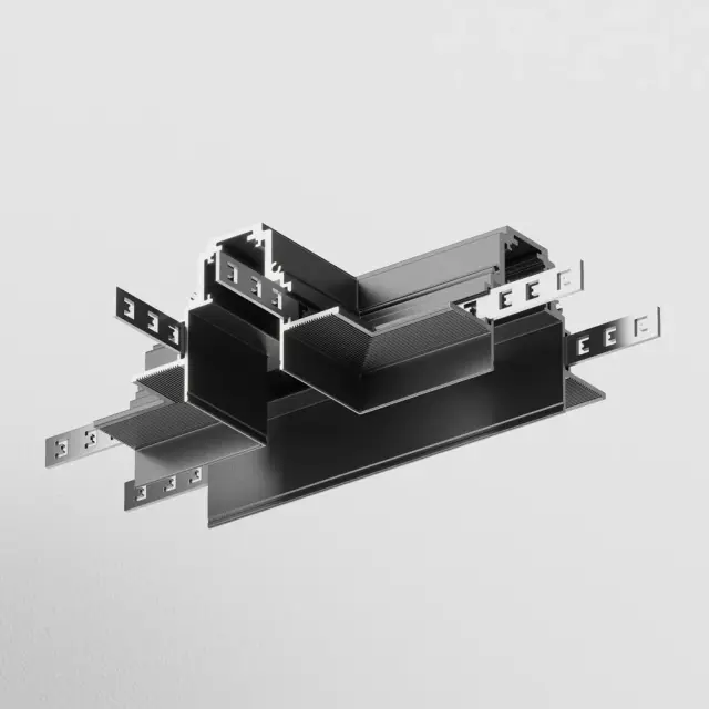 Коннектор Maytoni ACCESSORIES FOR TRACKS GRAVITY — магнитные, черный