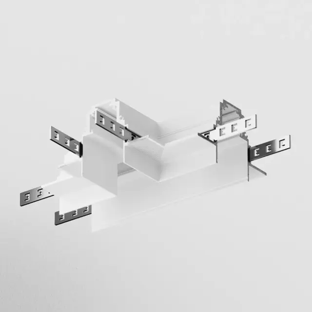 Коннектор Maytoni ACCESSORIES FOR TRACKS GRAVITY — магнитные, белый
