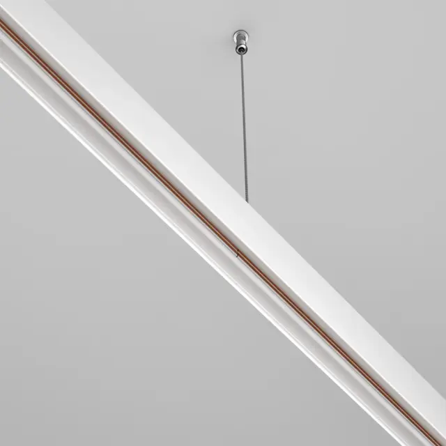 Коннектор Maytoni MAGNETIC TRACK SYSTEM EXILITY — магнитные, белый, ракурс 3