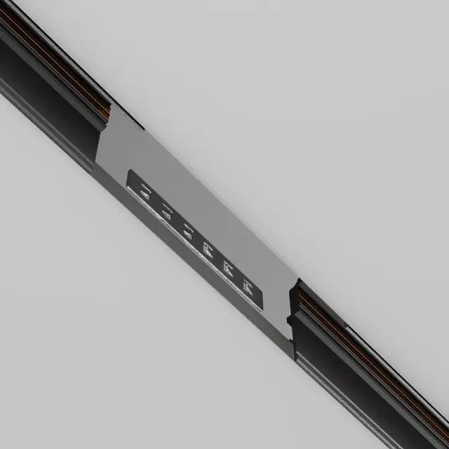 Крепёж Maytoni ACCESSORIES FOR 20MM MAGNETIC TRACK SYSTEM EXILITY — магнитные, серый, ракурс 2