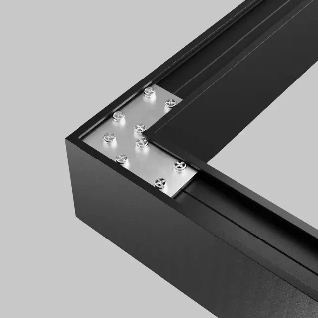 Крепёж Maytoni ACCESSORIES FOR TRACKS EXILITY — магнитные, никель, ракурс 3
