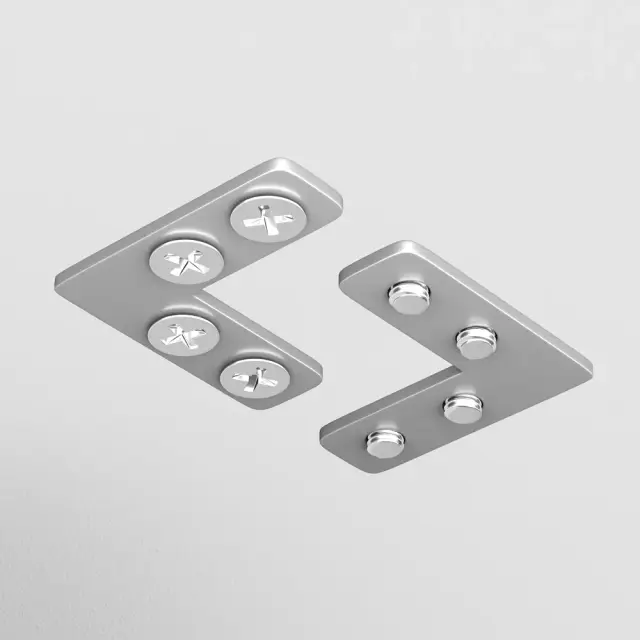 Комплектующая Maytoni ACCESSORIES FOR TRACKS EXILITY — магнитные, серебряный