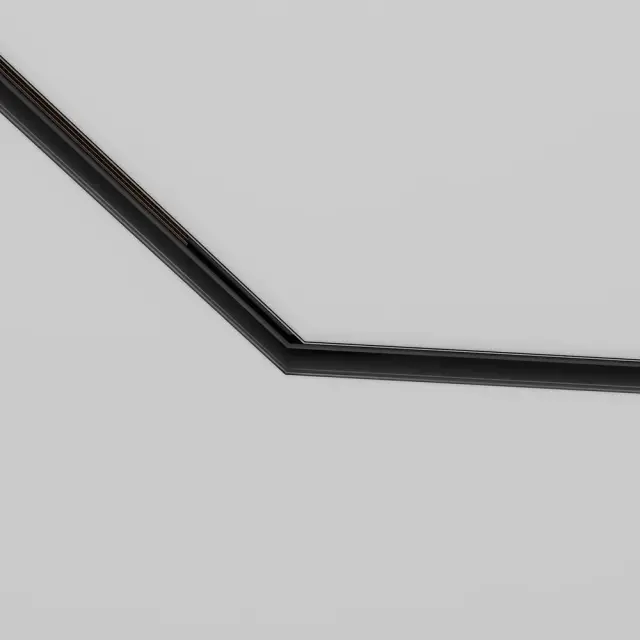Коннектор Maytoni ACCESSORIES FOR 20MM MAGNETIC TRACK SYSTEM EXILITY — магнитные, черный, ракурс 3