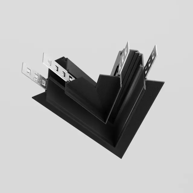 Коннектор Maytoni ACCESSORIES FOR 20MM MAGNETIC TRACK SYSTEM EXILITY — магнитные, черный
