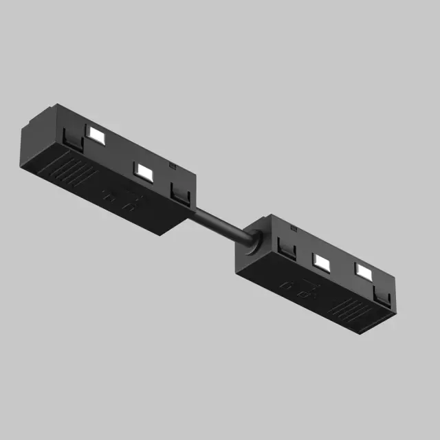 Коннектор Maytoni ACCESSORIES FOR TRACKS EXILITY — магнитные, черный