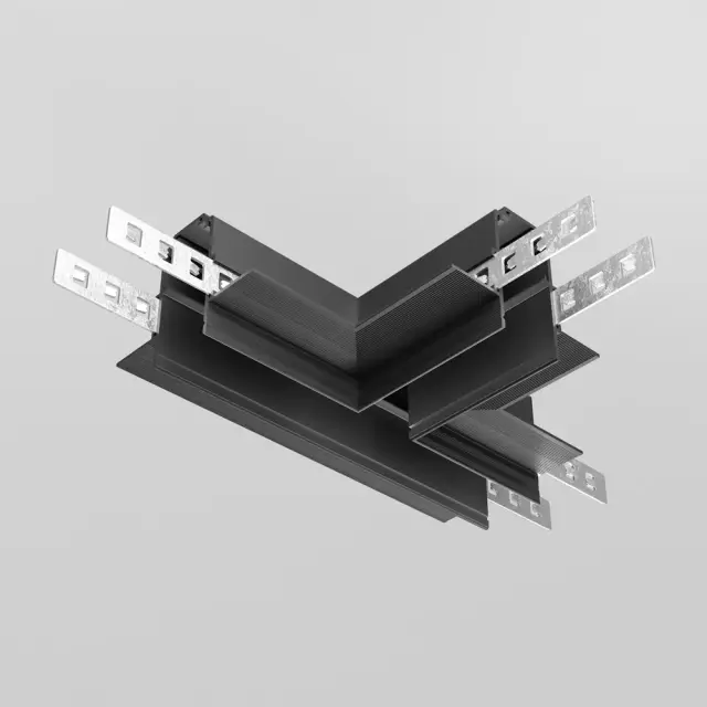 Коннектор Maytoni ACCESSORIES FOR 20MM MAGNETIC TRACK SYSTEM EXILITY — магнитные, черный