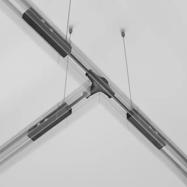 Коннектор Maytoni ACCESSORIES FOR 20MM MAGNETIC TRACK SYSTEM EXILITY — магнитные, черный, ракурс 4