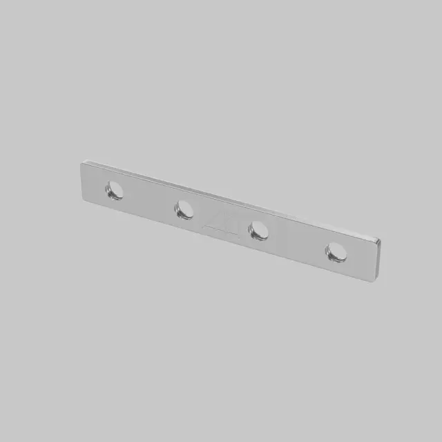 Крепёж Maytoni ACCESSORIES FOR TRACKS EXILITY — магнитные, никель, ракурс 4