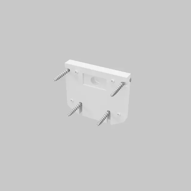 Заглушка Maytoni ACCESSORIES FOR TRACKS EXILITY — магнитные, белый, ракурс 2