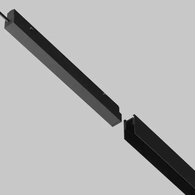 Ввод питания Maytoni POWER SUPPLY EXILITY — магнитные, черный, ракурс 2