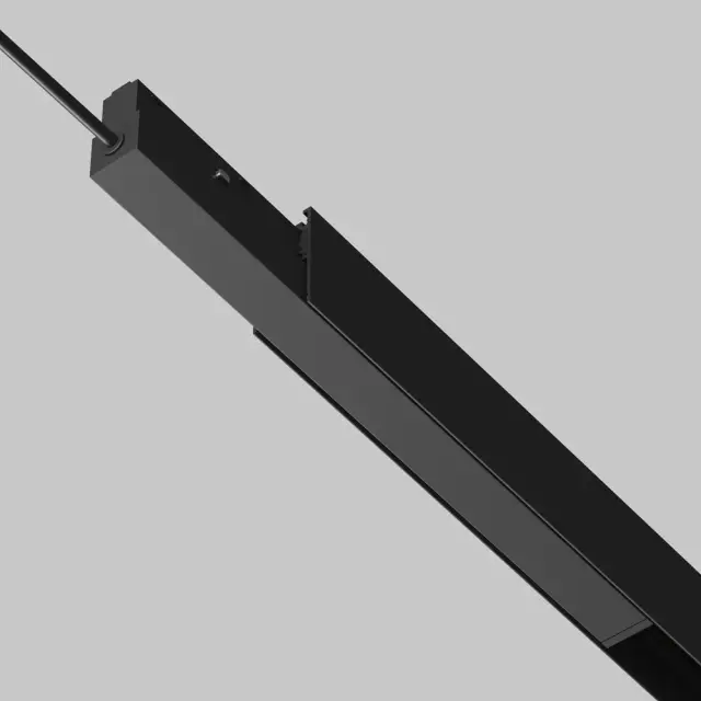 Ввод питания Maytoni POWER SUPPLY EXILITY — магнитные, черный, ракурс 3