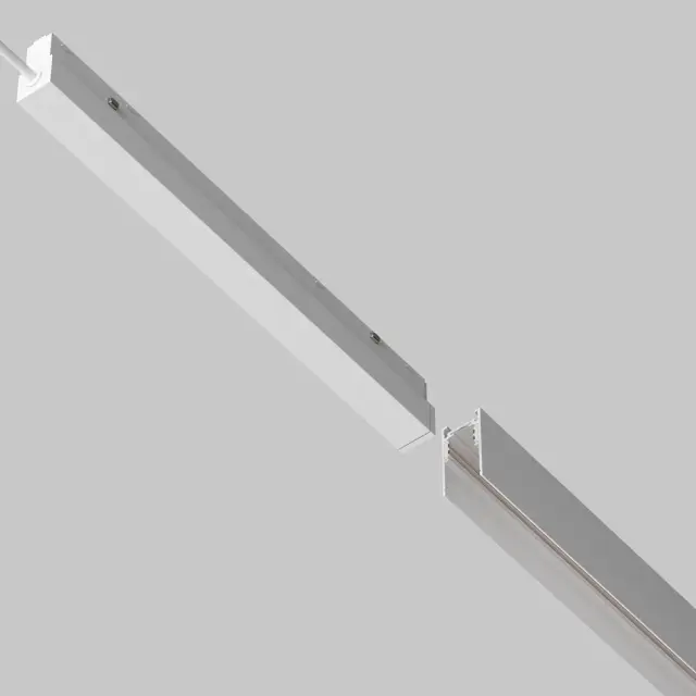 Ввод питания Maytoni POWER SUPPLY EXILITY — магнитные, белый, ракурс 2