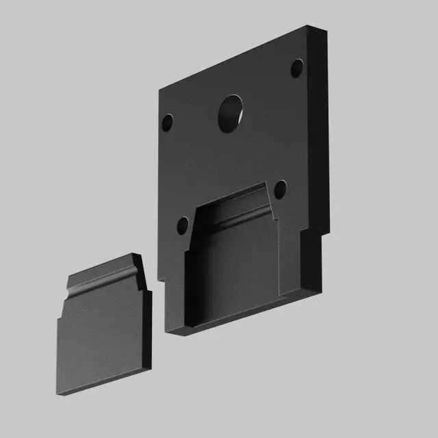 Заглушка Maytoni ACCESSORIES FOR TRACKS EXILITY — магнитные, черный
