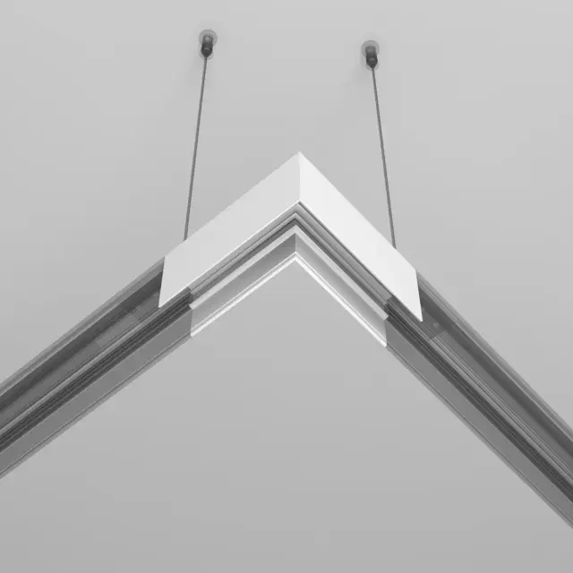 Коннектор Maytoni ACCESSORIES FOR TRACKS EXILITY — магнитные, белый, ракурс 4