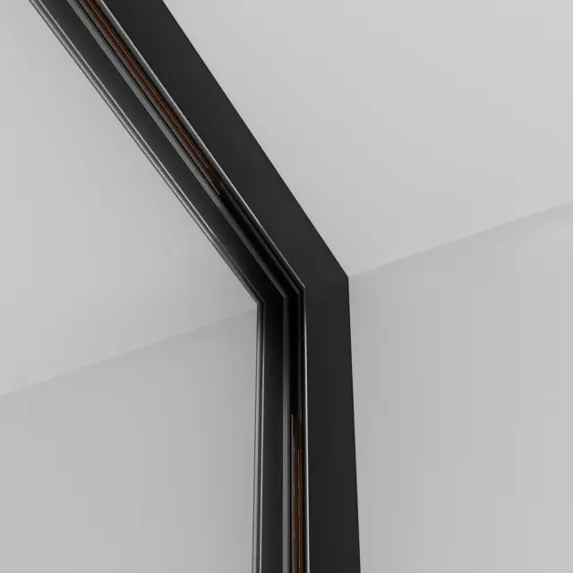Коннектор Maytoni ACCESSORIES FOR 20MM MAGNETIC TRACK SYSTEM EXILITY — магнитные, черный, ракурс 3