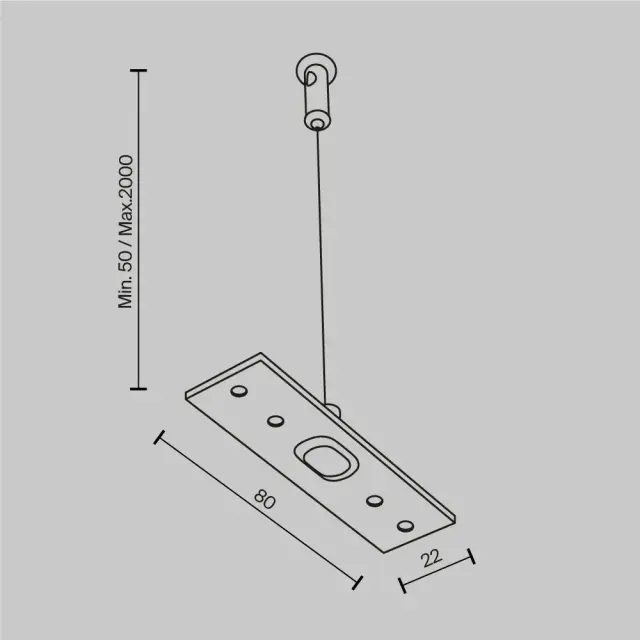 Комплектующая Maytoni MAGNETIC TRACK SYSTEM EXILITY — магнитные, белый, ракурс 5